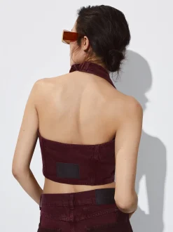 Color Block Denim Top|Parfois Best