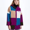 Colour Block Knit Cardigan|Parfois Discount