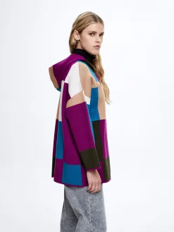 Colour Block Knit Cardigan|Parfois Discount