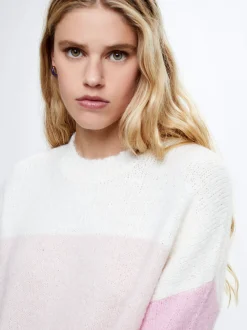 Colour Block Knit Sweater|Parfois Outlet