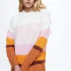 Colour Block Knit Sweater|Parfois Cheap