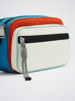 Colour Block Nylon Crossbody Bag|Parfois Shop