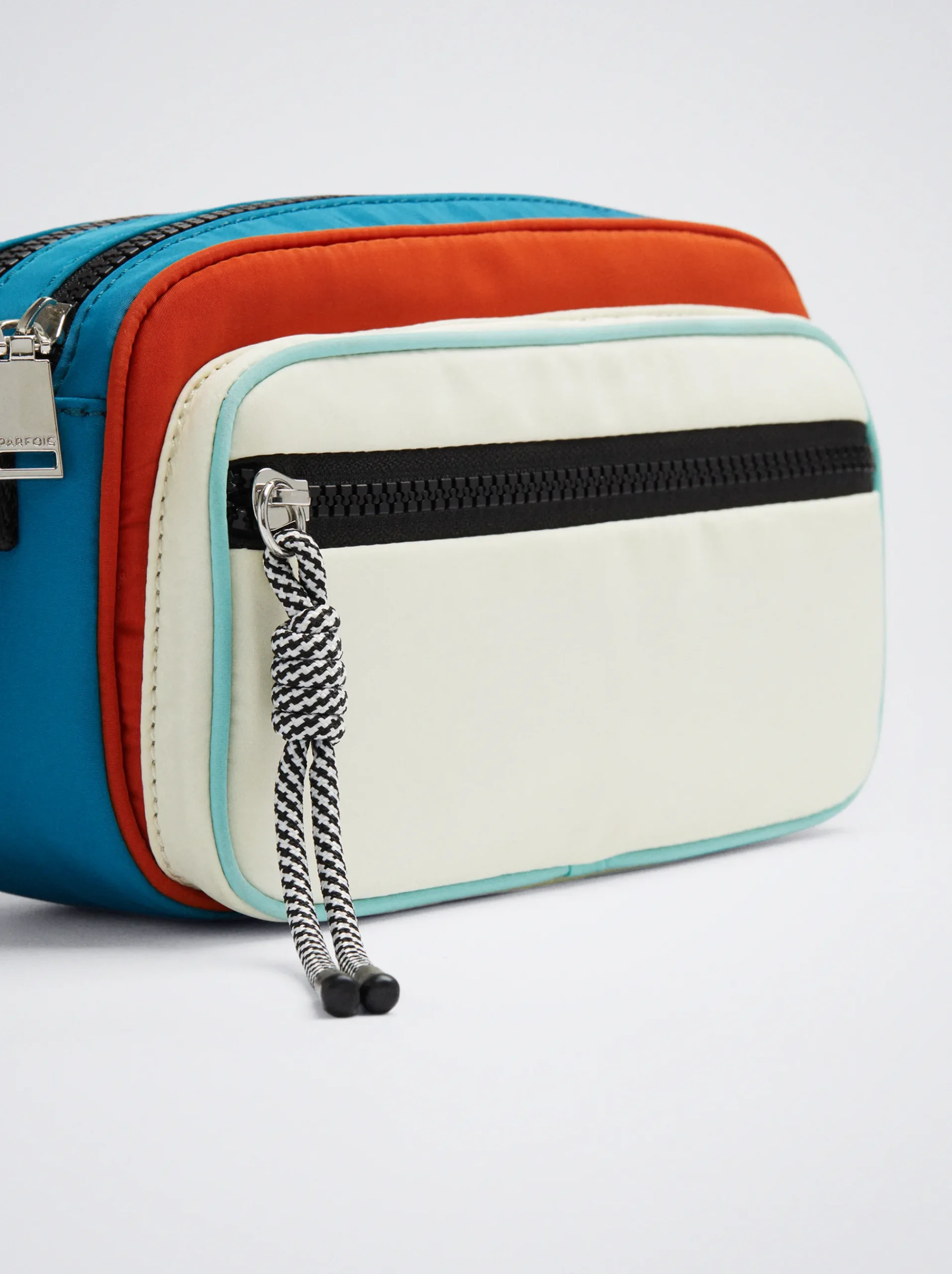 Colour Block Nylon Crossbody Bag|Parfois Shop
