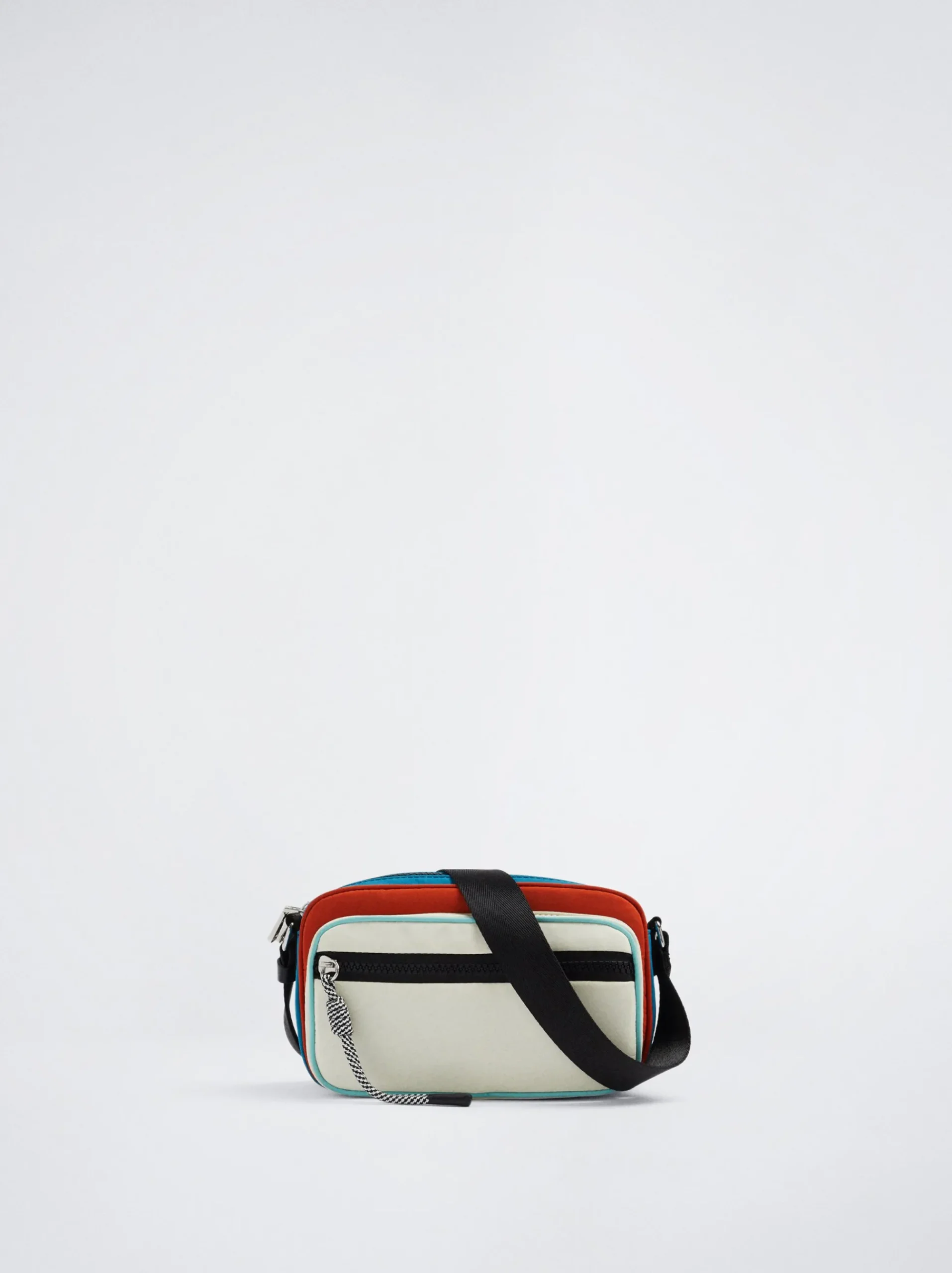 Colour Block Nylon Crossbody Bag|Parfois Shop