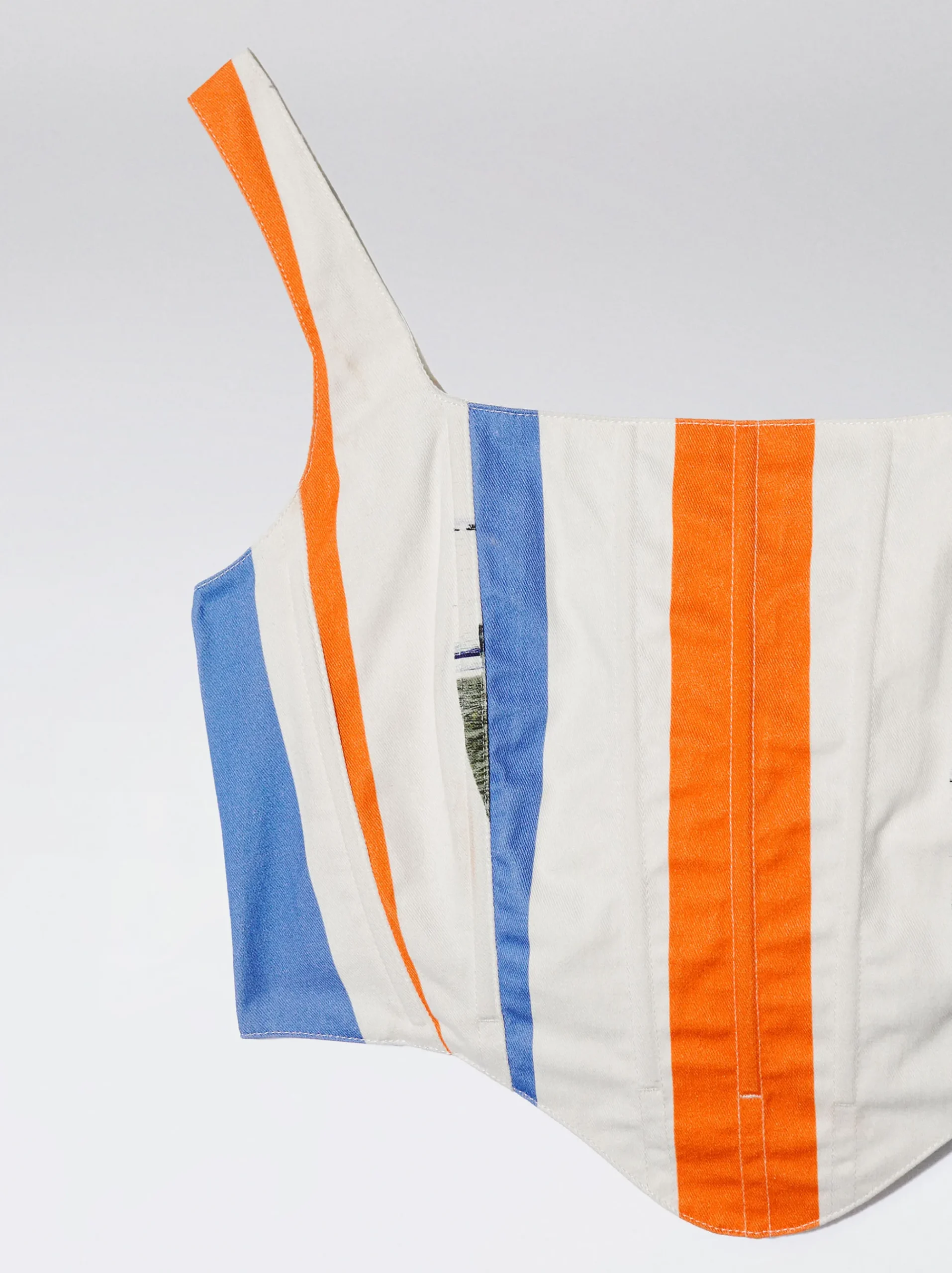 Corset Printed Top|Parfois Online
