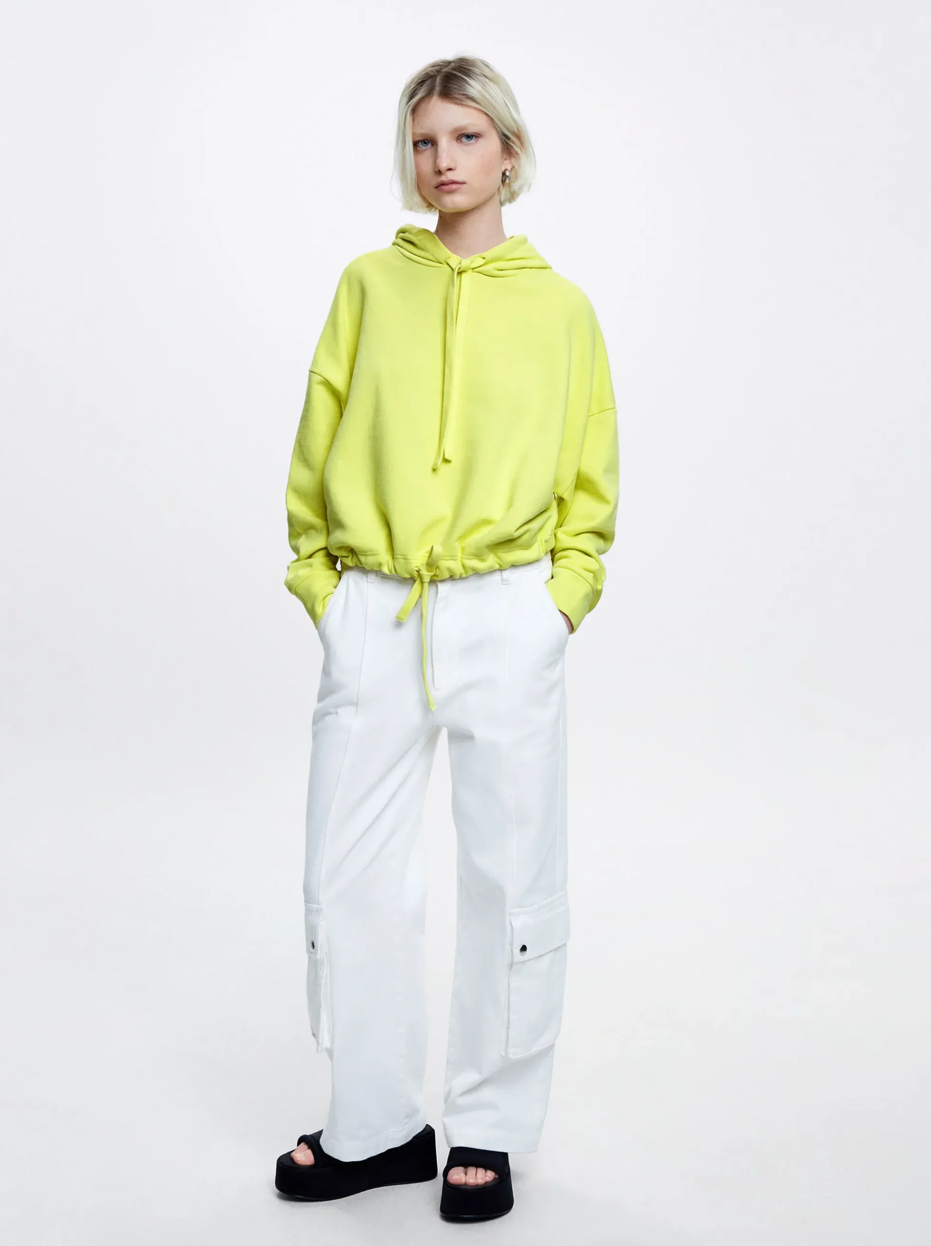 Cotton Hoodie|Parfois Best Sale