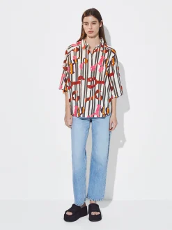 Cotton Printed Shirt|Parfois Sale