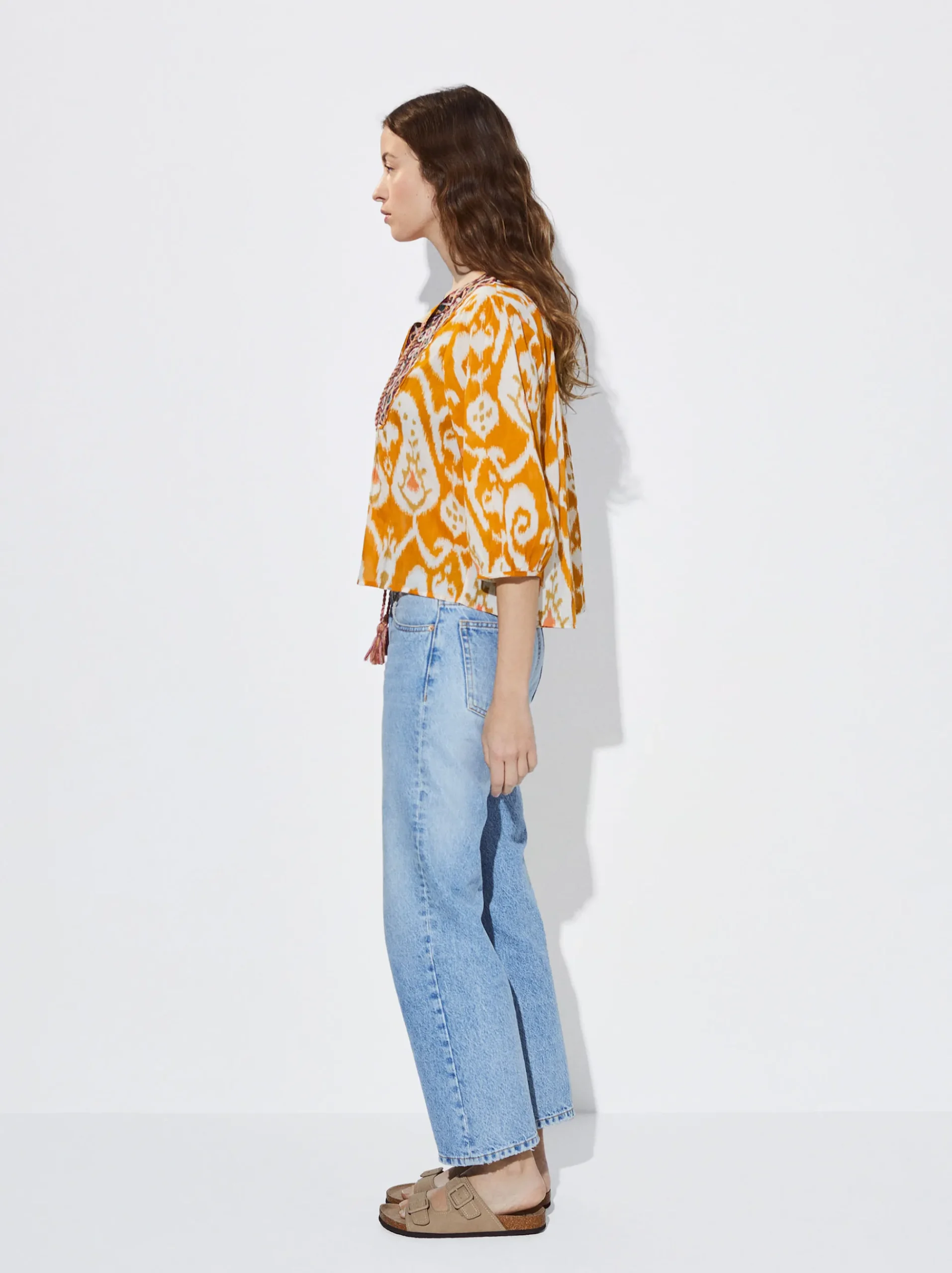 Cotton Printed Shirt|Parfois Best Sale