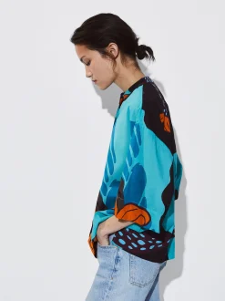 Cotton Printed Shirt|Parfois Hot