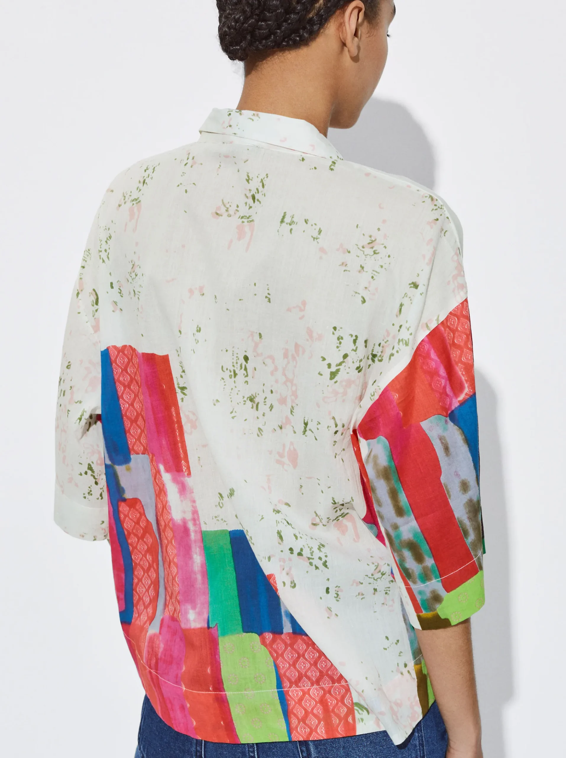 Cotton Printed Shirt|Parfois Hot