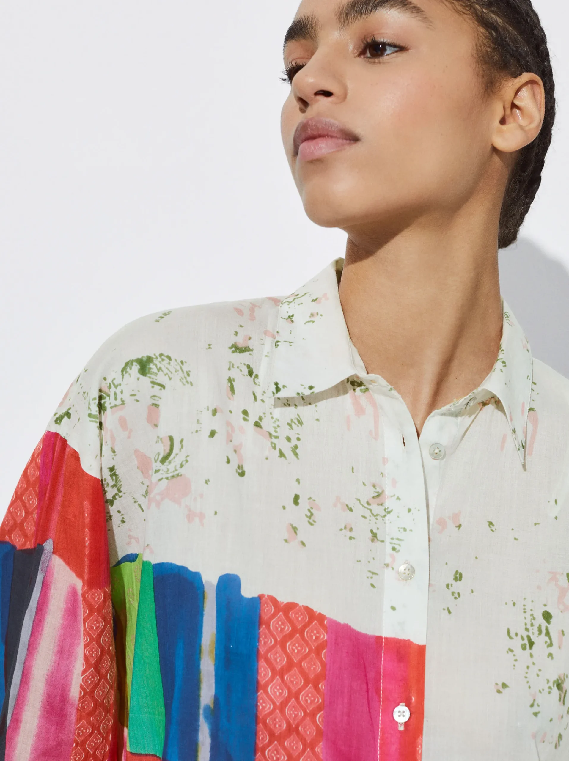 Cotton Printed Shirt|Parfois Hot