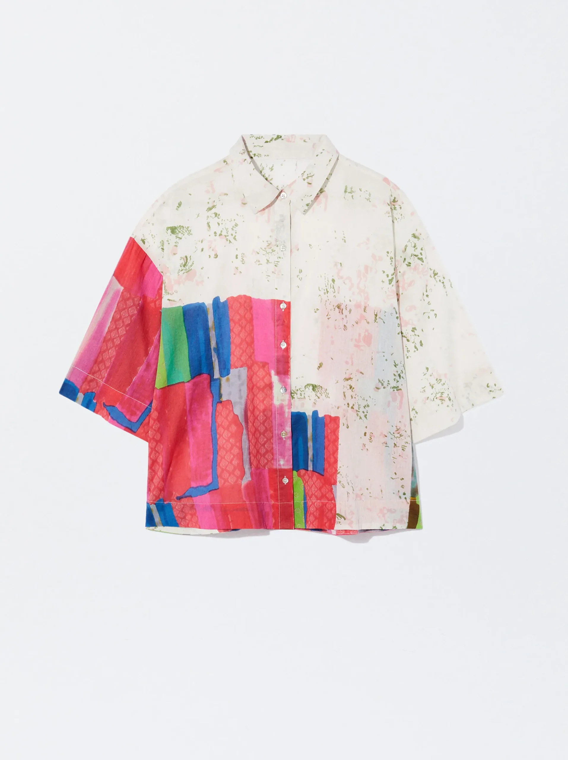 Cotton Printed Shirt|Parfois Hot