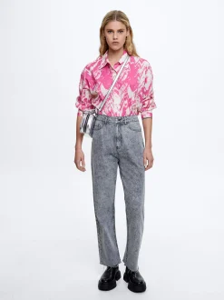 Cotton Printed Shirt|Parfois Fashion