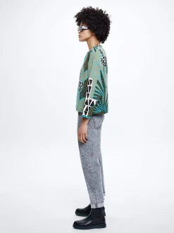 Cotton Printed Sweater|Parfois Cheap