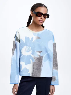 Cotton Printed Sweater|Parfois Shop