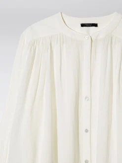 Cotton Shirt With Puffed Sleeves|Parfois Store