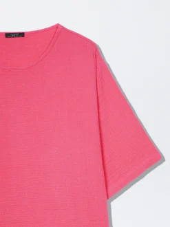 Cotton Textured T-Shirt|Parfois Online