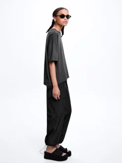 Cotton T-Shirt With Pocket|Parfois Cheap
