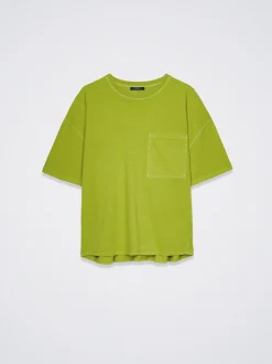 Cotton T-Shirt With Pocket|Parfois Fashion