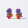 Crochet Clip Earrings With Beads|Parfois Best