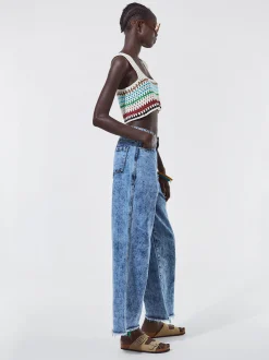 Crochet Cotton Crop Top|Parfois Cheap