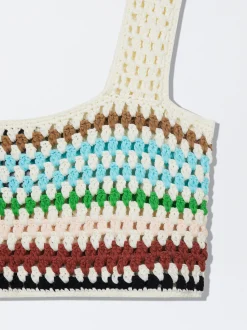 Crochet Cotton Crop Top|Parfois Cheap