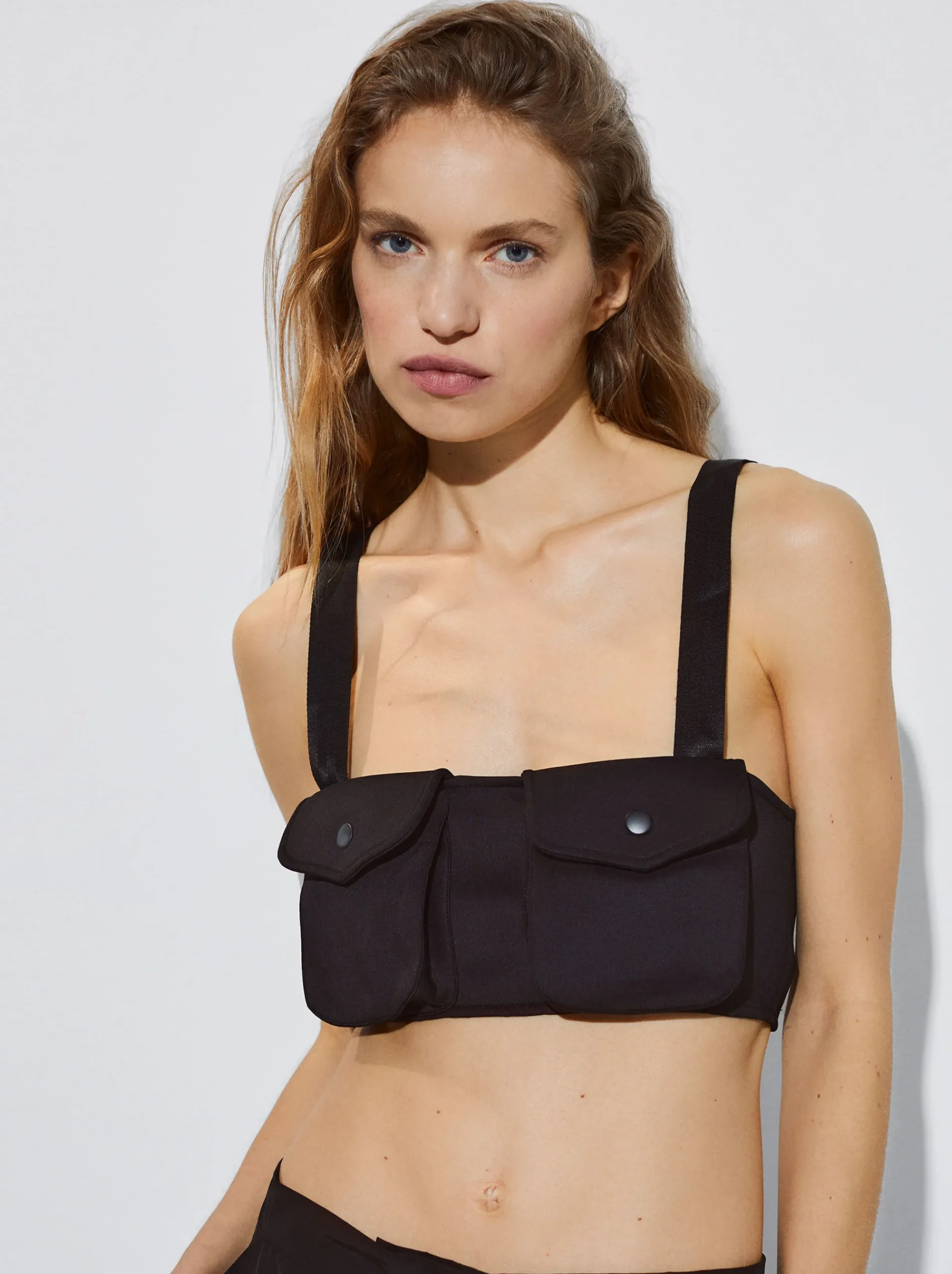 Crop Top With Pockets|Parfois Cheap