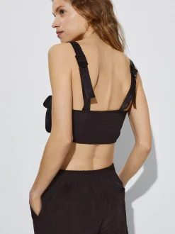 Crop Top With Pockets|Parfois Cheap