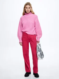 Cropped Knit Sweater|Parfois Store