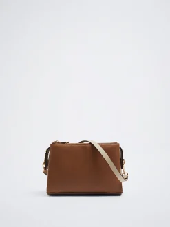 Crossbody Bag With Color Block|Parfois Flash Sale
