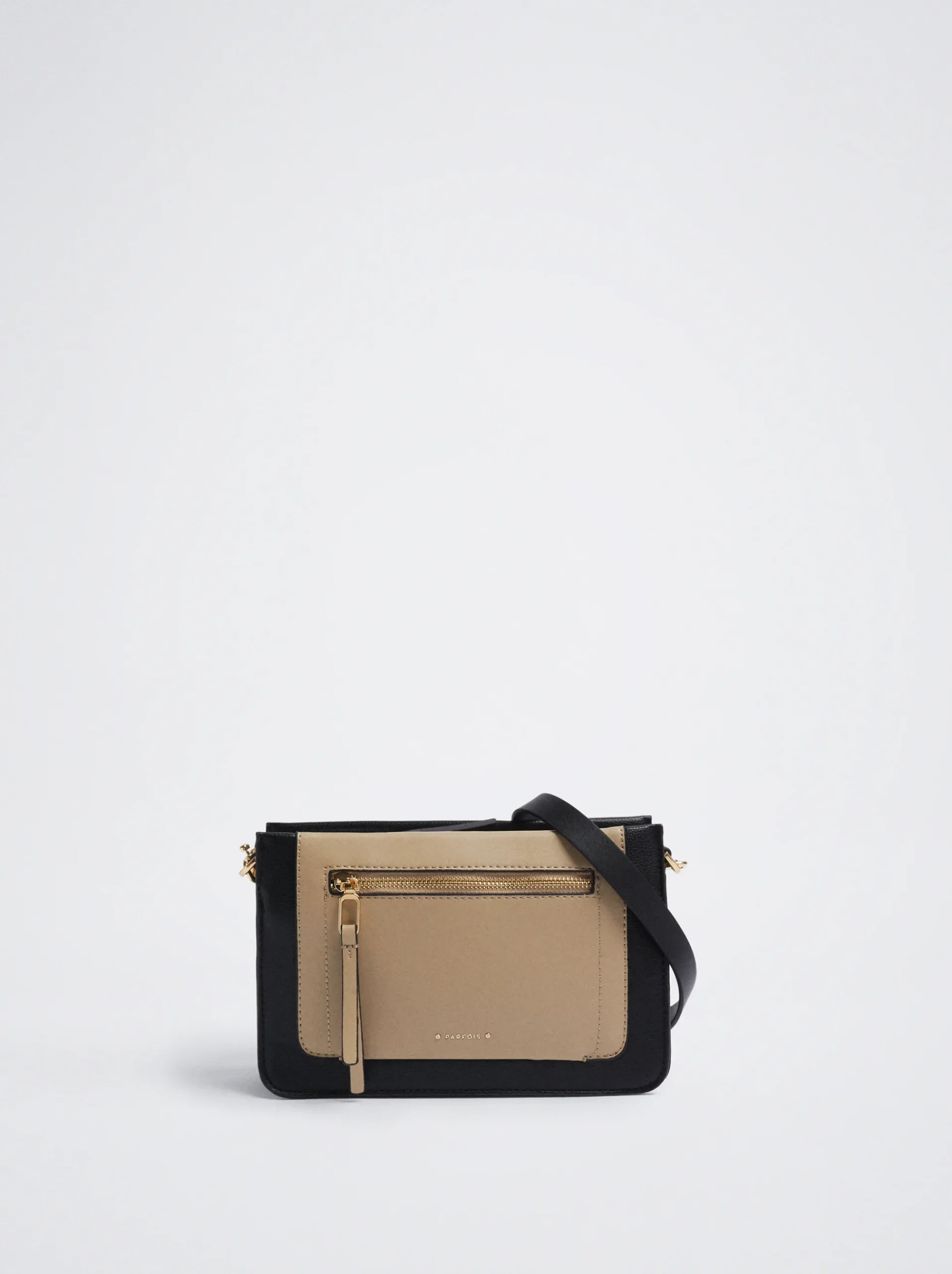 Crossbody Bag With Color Block|Parfois Hot