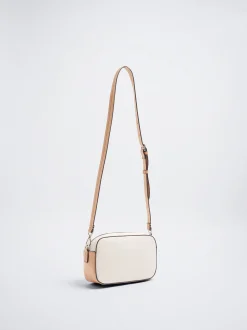 Crossbody Bag With Color Block|Parfois Online