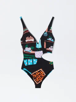 Cut Out Bathing Suit|Parfois Sale