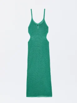 Cut Out Knitted Dress|Parfois Online
