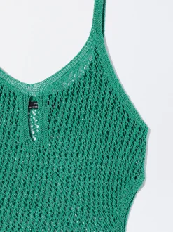 Cut Out Knitted Dress|Parfois Online