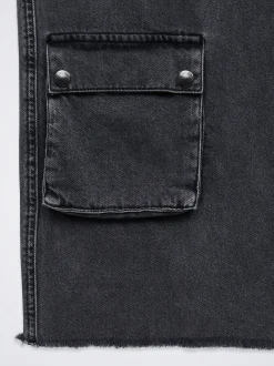 Denim Cargo Trousers|Parfois Best Sale