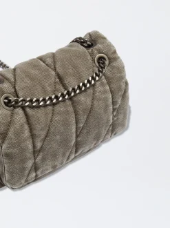 Denim Shoulder Bag|Parfois Sale