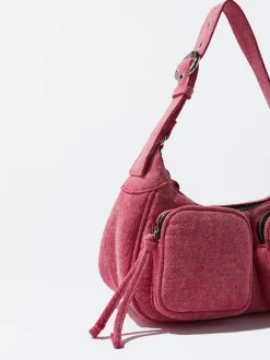 Denim Shoulder Bag|Parfois New