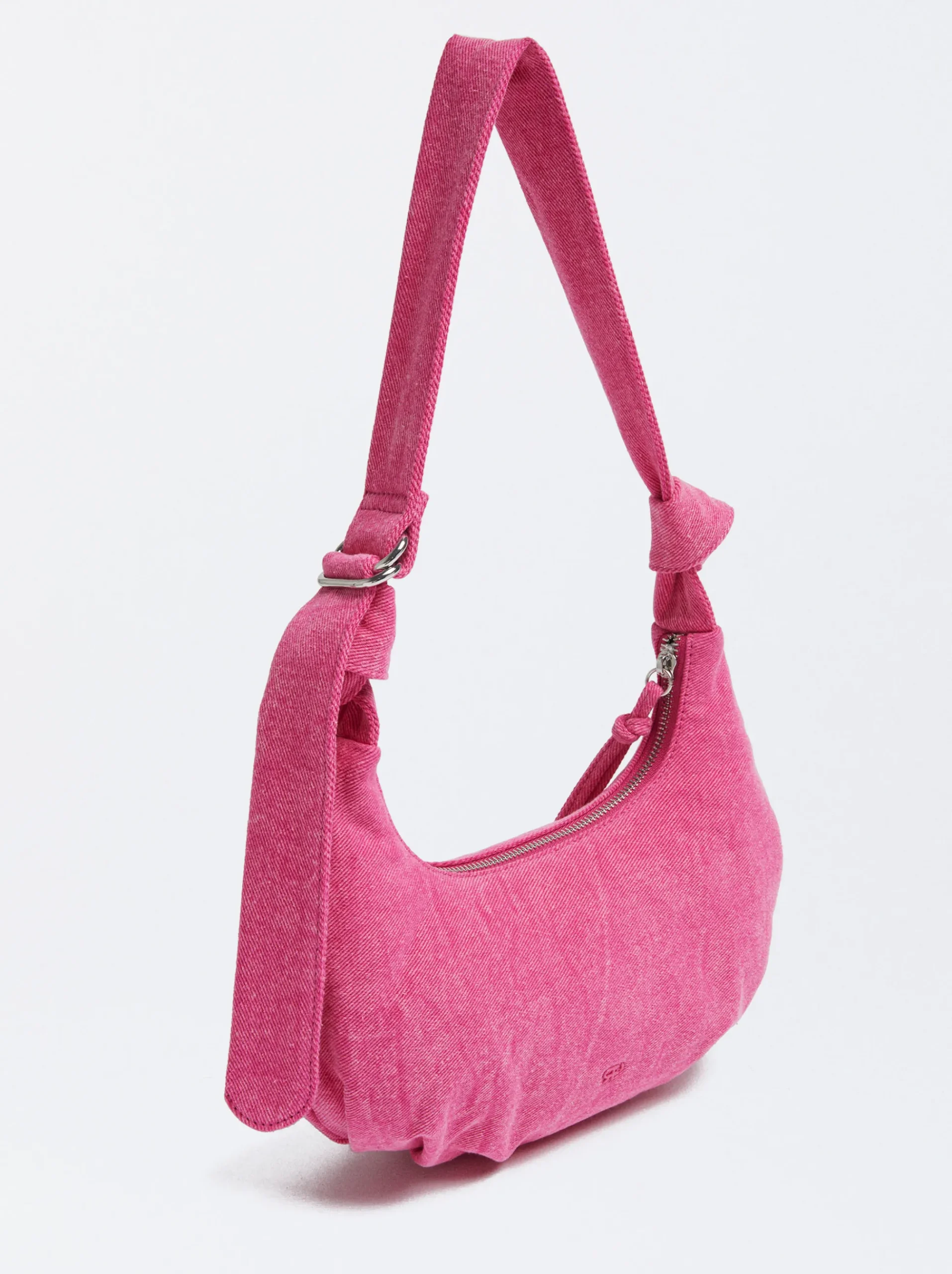 Denim Shoulder Bag|Parfois Flash Sale