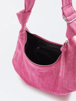 Denim Shoulder Bag|Parfois Flash Sale