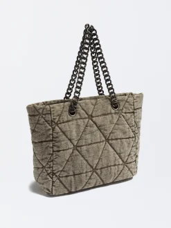 Denim Tote Bag|Parfois Hot
