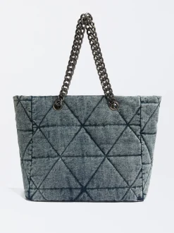 Denim Tote Bag|Parfois New