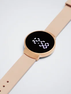 Digital Watch With Silicone Strap|Parfois Online
