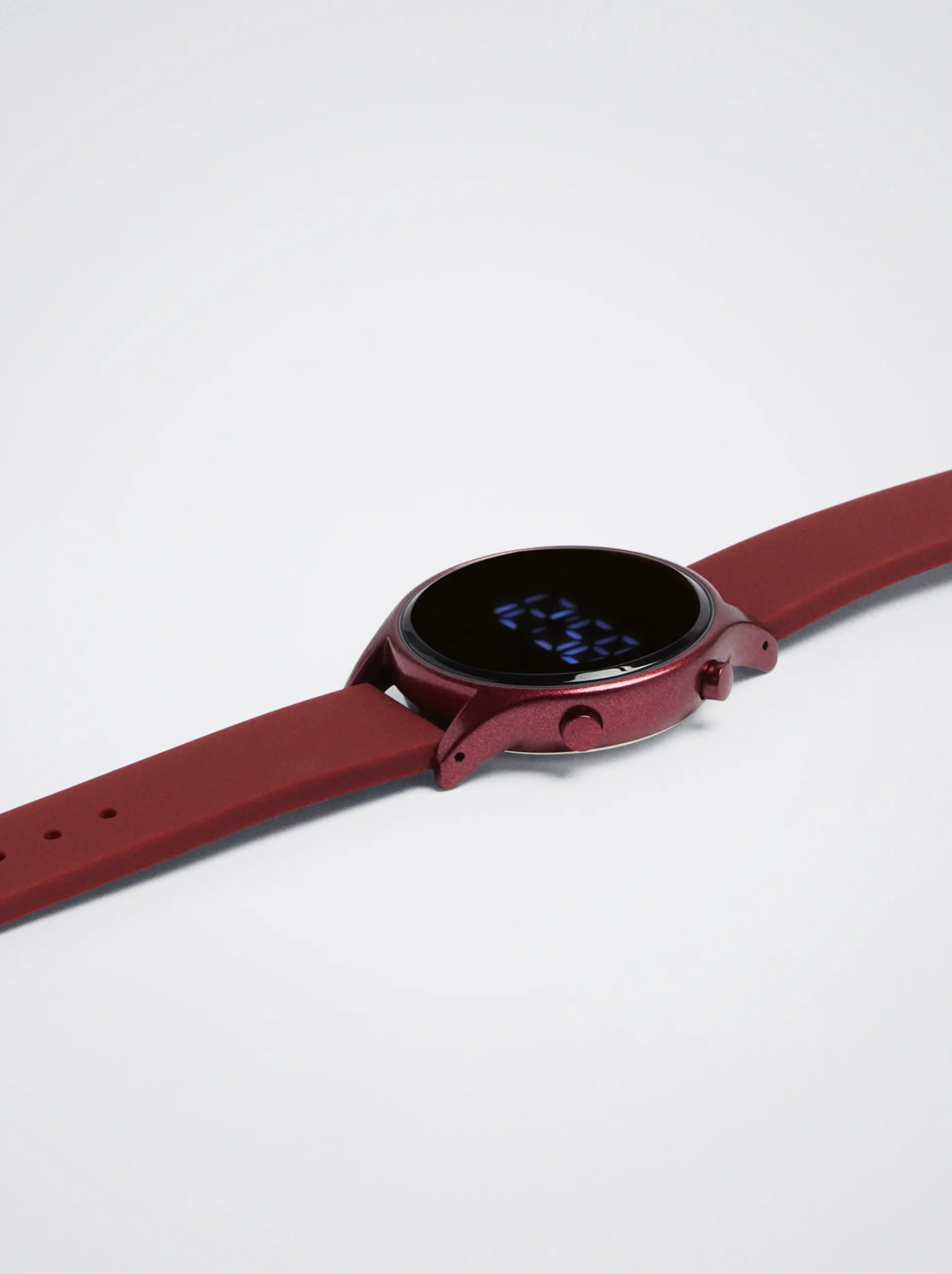 Digital Watch With Silicone Strap|Parfois Discount