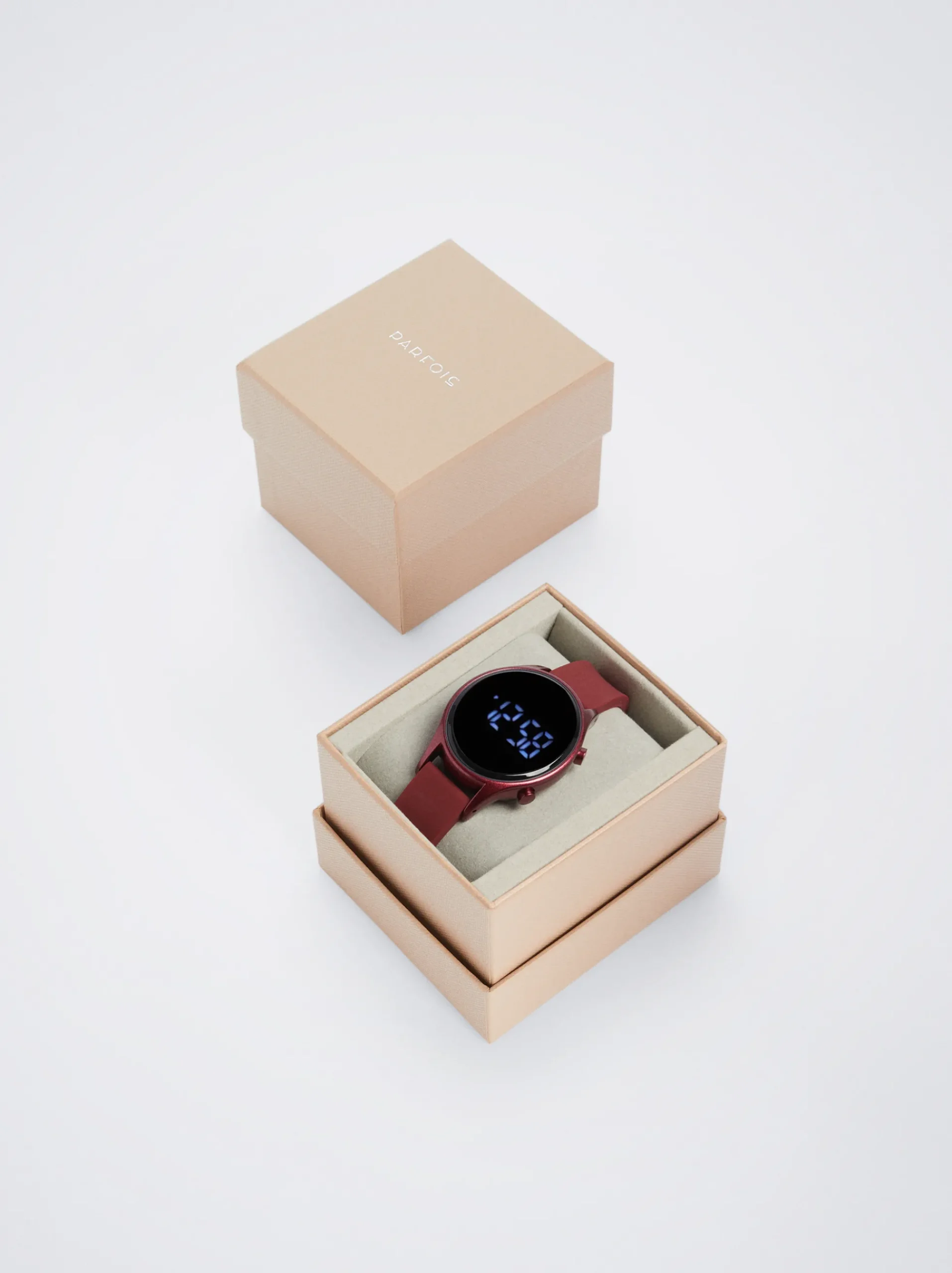 Digital Watch With Silicone Strap|Parfois Discount