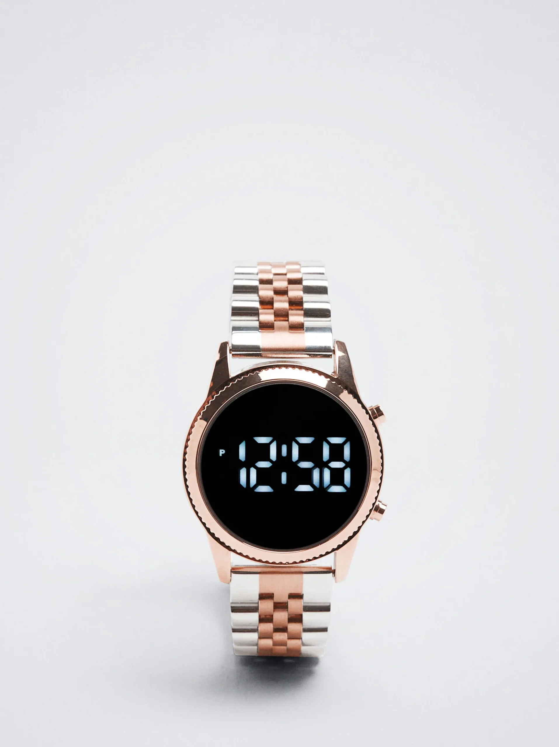 Digital Watch With Steel Wristband|Parfois Best Sale