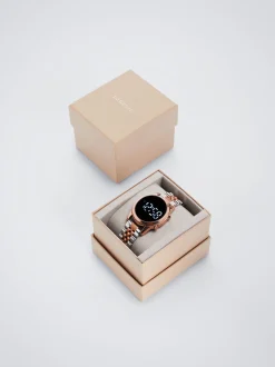 Digital Watch With Steel Wristband|Parfois New