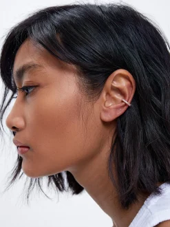 Ear Cuff With Cubic Zirconia|Parfois New