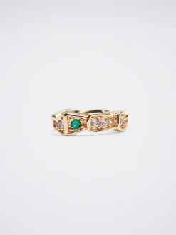 Ear Cuff With Cubic Zirconia|Parfois Fashion