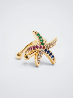 Ear Cuff With Cubic Zirconia|Parfois Discount